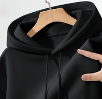 Sweat à capuche épais pour homme, en molleton lourd, coupe oversize, grande taille, streetwear, pull pour l'automne et l'hiver, pour étudiants