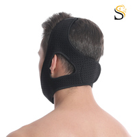 Ceinture anti-ronflement SHILION, sangle triangulaire pour le menton, ceinture de protection du menton unisexe, dispositif anti-ronflement