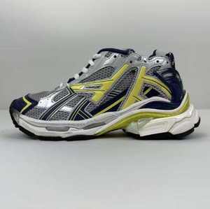 Chaussures de sport épaisses de luxe pour hommes, de haute qualité, Balenciagaess 3.0, style haut de gamme, cuir véritable, fonction éclairée, tendance automne été - Product Image 3