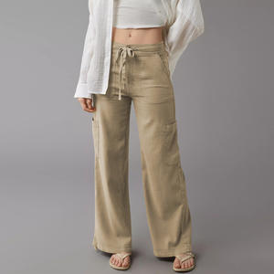 <span class=keywords><strong>Pantaloni</strong></span> estivi in cotone e lino da <span class=keywords><strong>donna</strong></span> <span class=keywords><strong>pantaloni</strong></span> larghi <span class=keywords><strong>neri</strong></span> Oversize <span class=keywords><strong>pantaloni</strong></span> Casual <span class=keywords><strong>donna</strong></span> alla moda <span class=keywords><strong>pantaloni</strong></span> larghi alla moda da <span class=keywords><strong>donna</strong></span> - Product Image 4