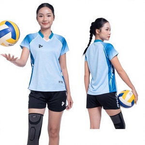 Ensemble de maillots de volley-ball gonflables unisexes de luxe, haute qualité, 100% polyester, couleurs personnalisées pour le terrain, bon prix, AURORA JP - Product Image 1