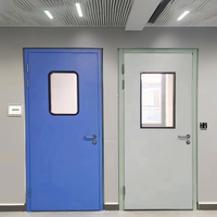 Puerta de Sala Limpia de Alto Rendimiento y Estilo Moderno, Certificación CE, Venta Directa de Fabricante, Purificación Bio-Safe con Puertas Limpias