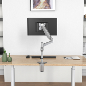 <span class=keywords><strong>Support</strong></span> de moniteur ergonomique à colonne unique <span class=keywords><strong>réglable</strong></span> <span class=keywords><strong>en</strong></span> <span class=keywords><strong>hauteur</strong></span> V-mounts pour la maison et le bureau, soulage la fatigue du cou VM-GE312D - Product Image 2