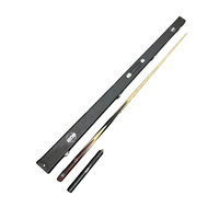 Queue de billard de 57 po en bois de frêne fait à la main de qualité supérieure Ensemble professionnel une pièce de 10/10mm
