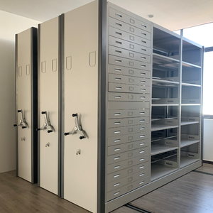 Nuova libreria di Design intelligente scorrevole in metallo acciaio schedario armadietto denso per magazzino ufficio archivio - Product Image 1