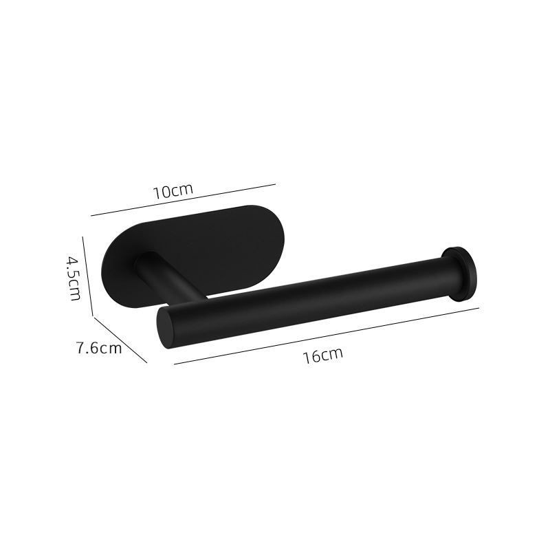 16cm oval black