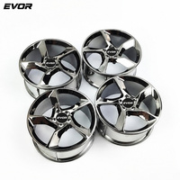 Jantes forgées EVOR personnalisées 5 trous 6 trous couleur argent noir pour Chrysler
