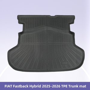 Tapis de sol de voiture toutes saisons en TPE 3D personnalisables pour <span class=keywords><strong>Fiat</strong></span> Fastback Hybrid 2025-2026 – Tapis de voiture en TPE à rebord profond - Product Image 2