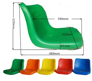 Plastic Mobiele Aangepaste Academie Stadionstoel Zachte Draagbare Tribunes