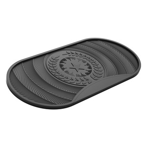 <b>Car</b> <b>Armrest</b> Console Pad PVC Anti Slip Phone Holder <b>For</b> Dashboard <b>Car</b> Interior Organizer With Custom Logo Printing - Product Image 1