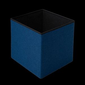 Modern Stool Living Room Furniture <b>Storage</b> Box Fabric Stainless Steel Bamboo Highest Quality Sample Available Stools Counter - Product Image 4