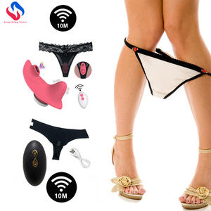 Alat pengisap klitoris Mini mainan seks dewasa untuk wanita <span class=keywords><strong>Vibrator</strong></span> penghisap klitoris Mini dengan celana dalam seksi Stimulator klitoris untuk wanita - Product Image 2