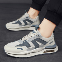 Chaussures de sport polyvalentes et tendance pour hommes, chaussures de loisirs, de course et de tourisme, semelles épaisses, augmentant la taille, antidérapantes, résistantes à l'usure, chaussures pour hommes