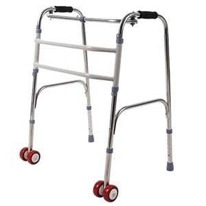 Andador de Acero Inoxidable para Ancianos y Jóvenes con Fracturas, Soporte para Entrenamiento de Extremidades Inferiores - Product Image 4