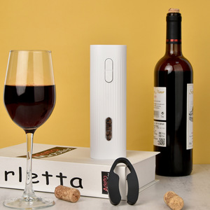 Sacacorchos eléctrico Chef Season Show, a pilas, portátil, para botellas de vino tinto, ideal para regalo. - Product Image 1