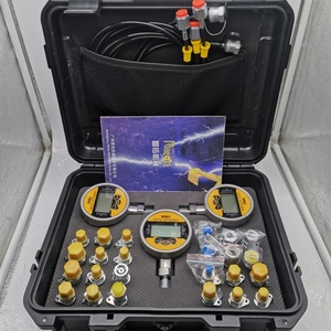 Excavator Loader Truck Heavy Equipment Digital Hydraulic <b>Measurement</b> Kit 3 <b>Gauges</b> Diagnostic <b>Tool</b> Set for Construction Machinery - Product Image 5