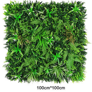 กำแพงพืชสีเขียวเทียมสำหรับสวนหลังบ้านรั้วใบไม้เทียม A-1002กลางแจ้งต้นไม้เขียวขจี - Product Image 4