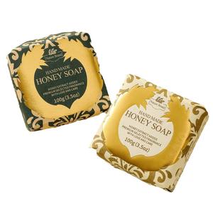 Savon au miel fait main en gros, cadeau <span class=keywords><strong>de</strong></span> vacances, souvenirs, mariage, savon nettoyant parfumé, éclaircissant pour la peau, savon au miel pour le visage - Product Image 1