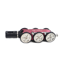 Caméra robot d'inspection de pales éoliennes avec zoom optique 10X, détection de défauts par IA et fonction de mise au point macro pour l'inspection de tuyaux