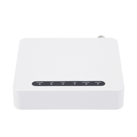 ZISA OP15-RF-C FTTH Modem MiNi nirkabel, Modem MiNi GPON ONU Vsol murah XPON ONU 1GE CATV Dual Mode RF ONT