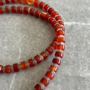 Collar de Cuentas de Piedra Esmaltada de Lujo Vintage Europeo-Americano con Colgante de Diamante y Perla Barroca, Diseño de Nicho, de Moda - Product Image 3