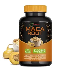 Nova Chegada Top Quality Private Label M Root Extract Cápsulas Para Mulheres e Homens Alta Potência Maca Não-Gmo Vegan