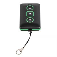 Control remoto Universal ABS de 433 MHz 3 para automatización del hogar, garajes, puertas, motores, operación de puerta, alimentación electrónica inalámbrica