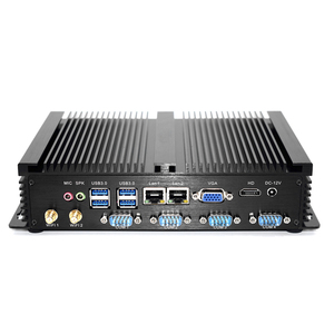 Không Quạt Mini <span class=keywords><strong>PC</strong></span> Intel Soc 1037u 4GB RAM WinXP x86 công nghiệp ITX máy tính với 12V 24V cổng USB <span class=keywords><strong>COM</strong></span> cho hệ thống POS - Product Image 1