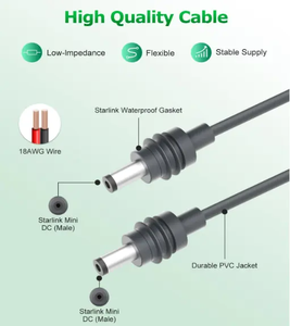Nhà Máy Giá không thấm nước PVC USB cáp mở rộng pd100w starlink Mini Cable cho sạc nhanh các thiết bị <span class=keywords><strong>Android</strong></span> - Product Image 4