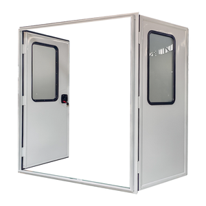 Portes doubles d'entrée arrière en profilé aluminium <span class=keywords><strong>sur</strong></span> <span class=keywords><strong>mesure</strong></span>, fabriquées en usine, 1400x1850mm, angles droits, pour caravane, <span class=keywords><strong>camping</strong></span>-<span class=keywords><strong>car</strong></span>, VR - Product Image 1