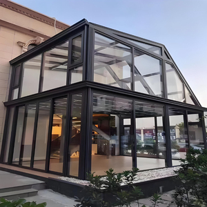 <span class=keywords><strong>4</strong></span> Mevsim Kış Bahçesi |   Prefabrik Yalıtımlı Alüminyum Cam Ev ve Kış Bahçesi Kiti (Villa, Veranda ve Yüzme Havuzu Muhafazası için) - Product Image 2