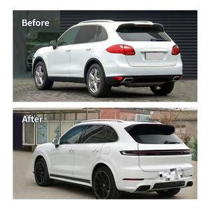 ชุดแต่ง <span class=keywords><strong>Cayenne</strong></span> Facelift คุณภาพสูง ได้รับการรับรองมาตรฐาน ISO9001 สำหรับรุ่น <span class=keywords><strong>957</strong></span> ปี 2016-2020 ชุดกันชนหลังแบบ Facelift สำหรับเปลี่ยนทดแทน - Product Image 2