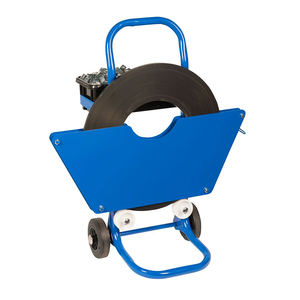 Distributeur mobile de cerclage en acier enroulé par ruban avec roues en caoutchouc - Product Image 1