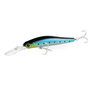 TAKEDO RHL017 LONG TONGUE Minnow 90B 90mm/11g Floating Bait With VMC(BKK) Treble Hook Casting Fishing Lure Bass Lure