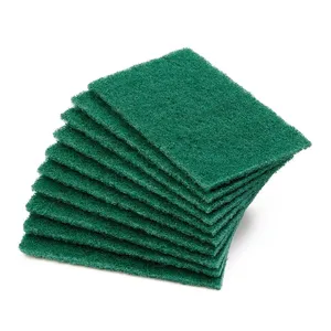 ספוג יצרן מטבח ניקוי Scourer כבד החובה תאית ירוק הגעלה רפידות ספוג עבור מטבח בד