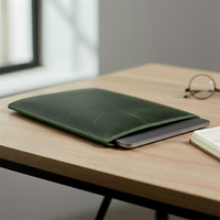 Housse de protection pour tablette en cuir, moderne, simple et élégante, durable et portable, sacoche en cuir, étui pour ordinateur portable en cuir