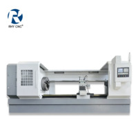 Torno CNC de Cama Plana CAK61125, 3000mm entre Centros, 1250mm de Giro, Control GSK para Mecanizado de Ejes Largos