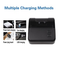 Imprimante thermique portable mini pour codes-barres et reçus 80 mm 203 DPI sans encre, garantie 1 an, SDK inclus, vitesse d'impression 120 mm/s