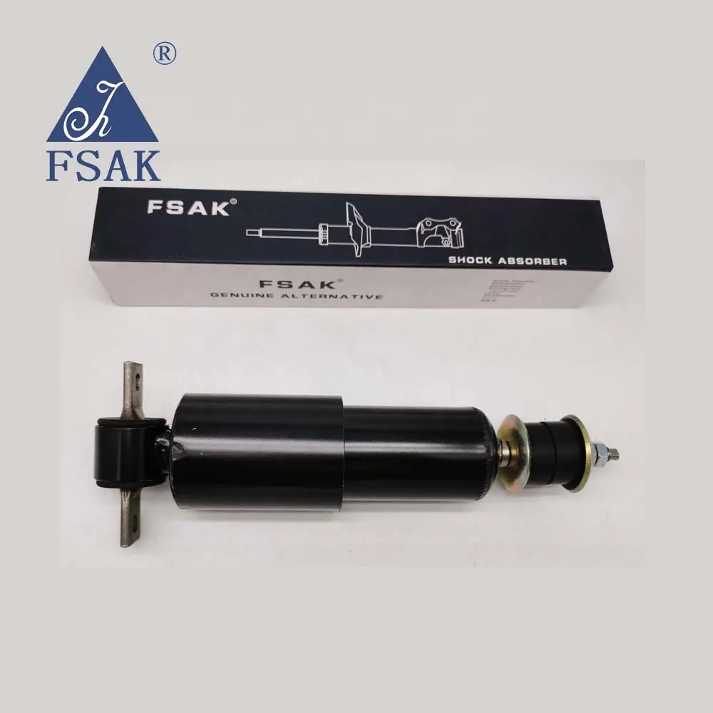 Truck replaces cab shock absorber for MACK 14QK397AM