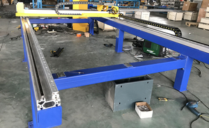 Mesin router <span class=keywords><strong>cnc</strong></span> desktop 1530, mesin pemotong meja <span class=keywords><strong>Plasma</strong></span> pemotong logam hemat biaya - Product Image 2
