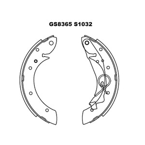 GS8635 Plaquettes de frein arrière OEM 4241.J8 4241.K8 pour Peugeot Partner Citroën <span class=keywords><strong>Berlingo</strong></span> Xsara - Product Image 6