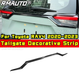 Bande décorative de porte arrière, décoration de hayon en ABS pour Toyota RAV4 2020-2023, kit carrosserie, accessoires auto - Product Image 1