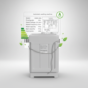 Lavatrice Portatile da 8,5 kg con Controllo Intelligente e Funzionamento Silenzioso, Ideale per Famiglie, Singoli e Stanze in Affitto - Product Image 3