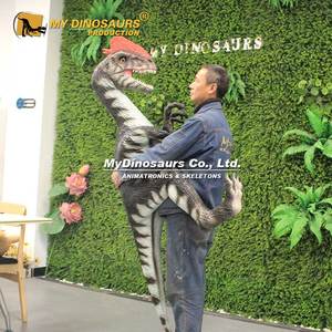 MYDINO DP008 Marionnette à main de dinosaure Dilophosaurus animatronique la plus populaire - Product Image 4