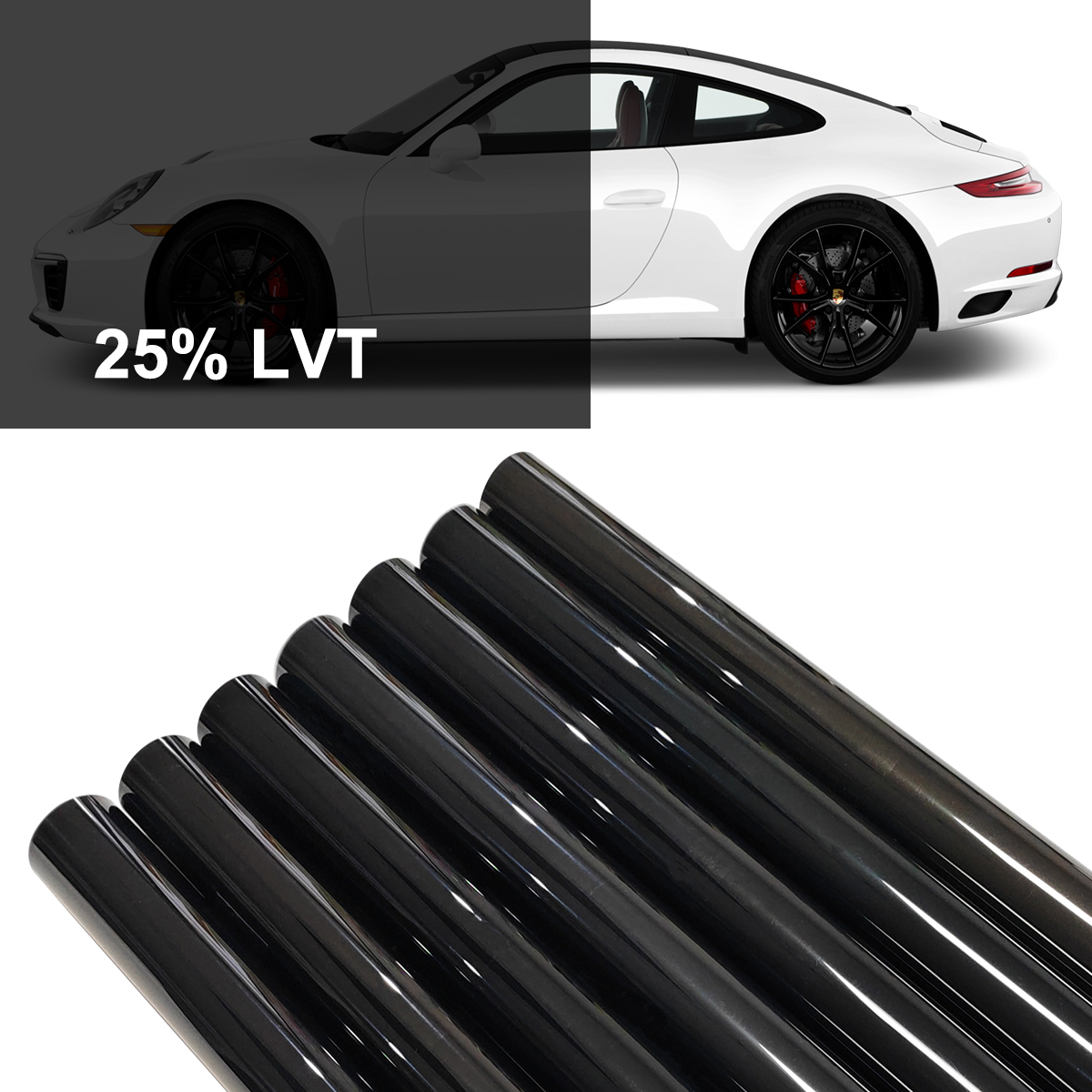 25% LVT Carbon Ceramic Car Window Tint