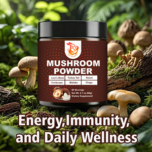 Private Label <b>Mushroom</b> Powder for Lion's Mane Extract Supports Energy and Supports Immunity <b>Mushroom</b> Blend Powder - Product Image 6