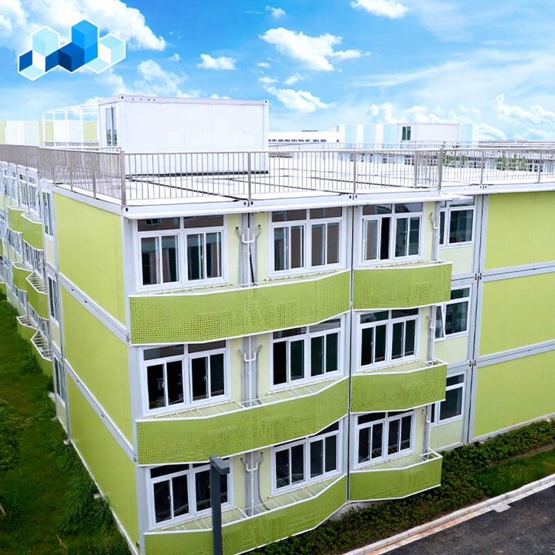 Flat Pack Movable Prefabricated Labor Camping