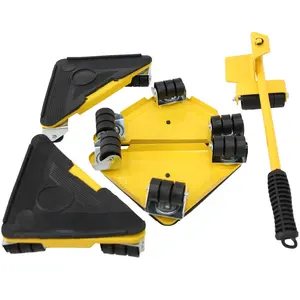 Heavy Furniture Lifter Mover Triangle Wheels Sliders Table Sofa Appliance Home Trolley Lift Transport furniture mover Set