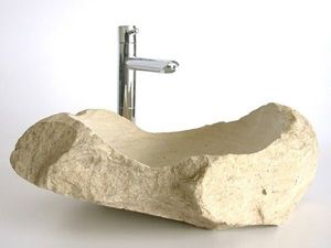 อ่างล้างหน้าในห้องน้ำโรงแรมหินรีไซเคิลเป็นมิตรกับสิ่งแวดล้อมดีไซน์ทันสมัยพร้อมโมเดล RFID และ3D - Product Image 5
