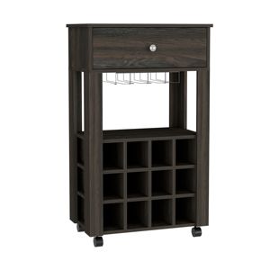 DB deposito E-SHOP carbonio Espresso Margh Bar cassetto carrello elegante soluzione di stoccaggio - Product Image 5
